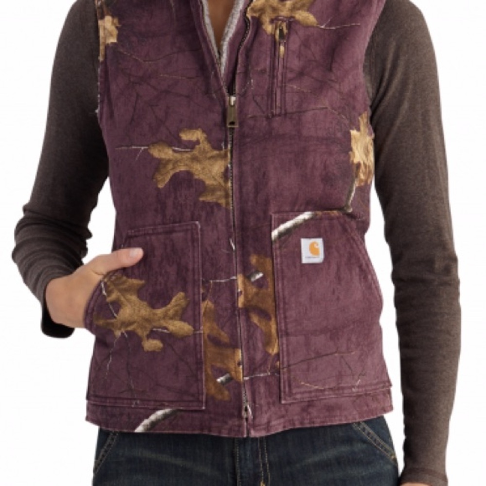 Carhartt Woodland Camo Vest - Picture 2 of 3